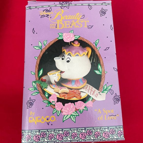 Mrs. Potts & Chip Serve Christmas Cookies Enesco Ornament - Picture 3 of 5